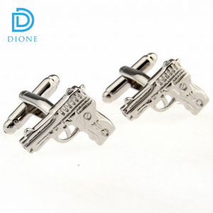 Los hombres de gama alta accesorios chapados <span class=keywords><strong>en</strong></span> oro negro gemelos para los hombres traje camisas de manga botón - Product Image 4