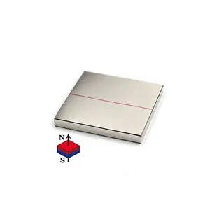 Supersterke 20X10X2Mm N35 N38 N42 N52 Dunne Rechthoekige Neodymium Magneet Klein Blok Ndfeb Magneet