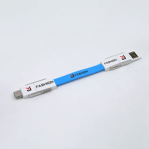 2019 regalo de Navidad 4 en 1 llavero magnético Cable de cargador USB para USB-C Micro USB y IOS - Product Image 4
