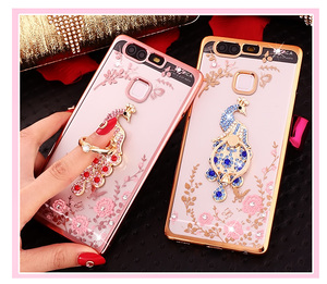 Nuova Cover Flessibile Sottile in TPU con Glitter e Diamanti per <span class=keywords><strong>Huawei</strong></span> Honor <span class=keywords><strong>10</strong></span>/Enjoy 8/<span class=keywords><strong>Mate</strong></span> 20/P20 - Product Image 5