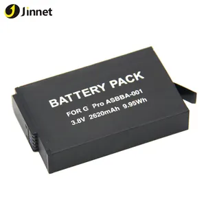 Jinnet 3.8 v 2620 mAh 9.95 w GoPros Fusion Için VR 360 Panoramik Kamera Pil ASBBA-001 ASBBA 001 ASBBA001