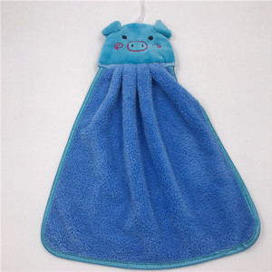 Serviette En microfibre En Laine Polaire suspendus à la main serviette de <span class=keywords><strong>cuisine</strong></span> <span class=keywords><strong>bande</strong></span> <span class=keywords><strong>dessinée</strong></span> animal serviette - Product Image 1