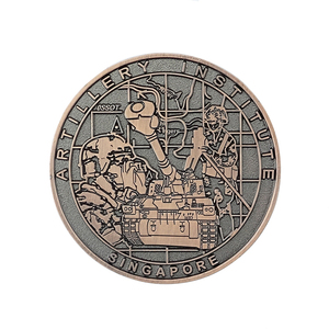 Bronzeüberzugdekoration Singapur-<span class=keywords><strong>M</strong></span>ünzen im Verkauf - Product Image 1