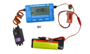 เซลล์มิเตอร์ 8 เครื่องทดสอบความจุแบตเตอรี่แบบดิจิตอลมัลติฟังก์ชั่น 2S-8S - Product Image 2