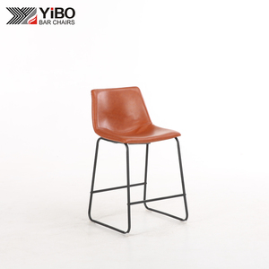 En gros en cuir contemporain chaise haute meubles industriels cuisine <span class=keywords><strong>tabouret</strong></span> <span class=keywords><strong>de</strong></span> <span class=keywords><strong>bar</strong></span> avec <span class=keywords><strong>dossier</strong></span> - Product Image 3
