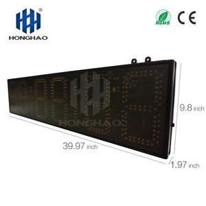 Minuteur à affichage LED, grande horloge numérique électronique, pour <span class=keywords><strong>sport</strong></span>, Marathon, horloge, télécommande - Product Image 3