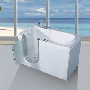 Bañera de hidromasaje de aire de hidromasaje caminar <span class=keywords><strong>en</strong></span> la bañera ducha caminar <span class=keywords><strong>en</strong></span> la bañera para las personas de edad avanzada - Product Image 3