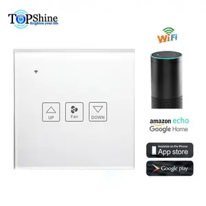 Topshine Tuya APP Wifi Touch Fan Switch For Regulating The Fan Speed