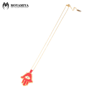 MI-N180005C moyamiya collar <span class=keywords><strong>de</strong></span> encanto <span class=keywords><strong>de</strong></span> Hamsa mano <span class=keywords><strong>de</strong></span> fatima suerte <span class=keywords><strong>amuletos</strong></span> poderosos árabe - Product Image 1