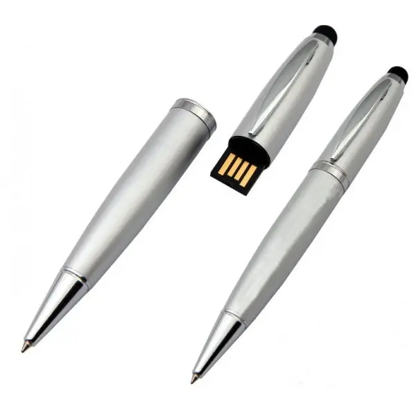 ปากกาสไตลัสที่กำหนดเองไดรฟ์ Usb 4GB 8GB ปากกา USB ธุรกิจของขวัญขององค์กรที่มีโลโก้