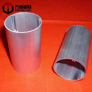 50mm tube carré en aluminium stores en aluminium tube