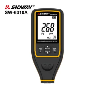 SNDWAY Dijital kalınlık ölçer Genişlik ölçüm aletleri kalınlık ölçer s Boya Film Kaplama Test Cihazı SW-6310A