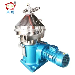 electric disc stack separator centrifuge for clarifing milk dairy cream