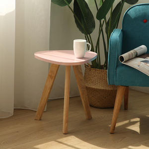 Wholesale Cheap Price <strong>Small</strong> <strong>Wood</strong> MDF Triangle Side <strong>Table</strong> for Children - Product Image 4
