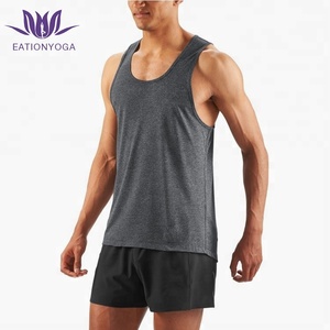 Los hombres de gimnasio, músculo camiseta sin mangas chaleco masculino chaleco tanque Tops deportivos ropa con el logotipo - Product Image 1