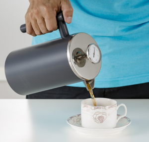 Tresun เครื่องชงกาแฟแบบฝรั่งเศส,เครื่องชงกาแฟแบบ<span class=keywords><strong>เฟ</strong></span><span class=keywords><strong>รน</strong></span>ช์เพรสพร้อมเครื่องวัดอุณหภูมิทำจากสเตนเลสสตีล - Product Image 4