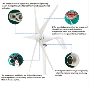 New Energy 400W Vento Generatore di Turbina - Product Image 5