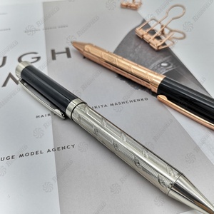 Luxury High Quality <strong>Etching</strong> Metal Ball <strong>Pen</strong> with <strong>Pen</strong> Box Set Business Gift Set - Product Image 3