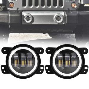 4 ''Led Phares Antibrouillard avec <span class=keywords><strong>Halo</strong></span> pour jeep wrangler Jk/JKU/Sahara 4 Pouces 30W Led Accessoires Phares Antibrouillard pour jeep Auto Lighting System - Product Image 6
