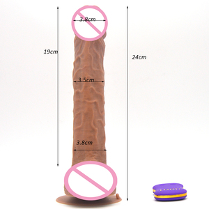 Novo Vibrador Telescópico FAAK309 de 2019, Dildo Elétrico Realista, Brinquedo Sexual para Mulheres, Vibrador Automático com Aquecimento - Product Image 2