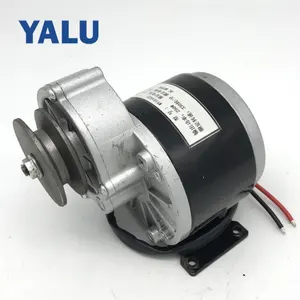 My1016z motor de polia dc, profissional design engrenagem 12v 250w para ebike mini gerador de bicicleta e bomba de água solar