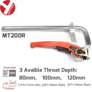 Dorp מזויף פלדה מלא ריתוך F מהדק שחרור מהיר עיצוב ratchet מתכת - Product Image 6