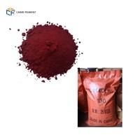 Pigment d'oxyde de fer rouge jaune pour poudre paillis couleurs