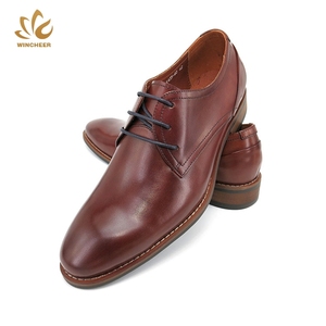 2019 China Fuente de la fábrica impermeable marrón vestido de lujo zapatos de cuero para hombres - Product Image 3