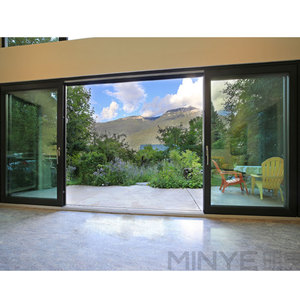 Muro cortina de diseño showroom aluminio ventanas grandes ventanas de cristal - Product Image 2