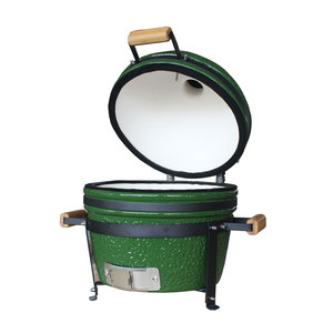 Mejores 2018 Auplex fácilmente limpiado Kamado barbacoa de carbón fumador Grill - Product Image 1