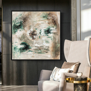 24x24 pouces, décoration murale abstraite <span class=keywords><strong>peinte</strong></span> à l'huile, peintures modernes, Art <span class=keywords><strong>sur</strong></span> <span class=keywords><strong>toile</strong></span> - Product Image 3