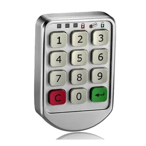 スパスイミングプールデジタルロッカーロックシステム用のキーパッドDouwinデジタルロッカーキーロック - Product Image 1