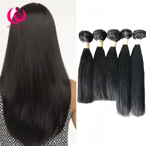 Raw remy High Quality Double Drawn virgin Human Hair bundles Extensions Factory Processed Hair cuticle aligned hair double weft