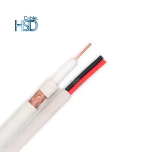 RG59 RG60 koaksiyel kablo ile 95% çıplak bakır örgü RG113 1000ft ağırlığı güç silikon koaksiyel dijital ses kablo tel