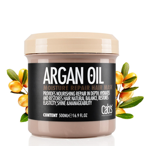 <span class=keywords><strong>Masque</strong></span> capillaire professionnel hydratant et réparateur à l'huile d'argan, éco-responsable, formule 2-en-1, 500 ml, protection couleur et lissage - Product Image 3