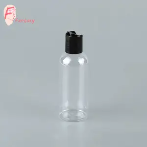 Xuzhou Cổ Phiếu Khối Lượng 10Ml Đến 400Ml Mỹ Phẩm Nhựa PET Toner Chai Bao Bì Với Báo Chí Màu Đen Đóng Nắp