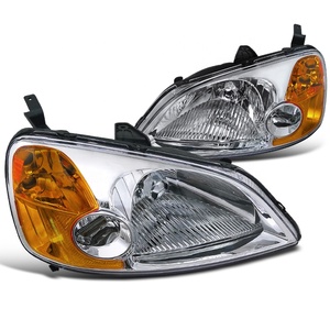 Applicare Per Auto <span class=keywords><strong>faro</strong></span> Per Honda Civic 20012002 2003 EM ES 2/4Dr Fari Fari luci Fit LHD - Product Image 1