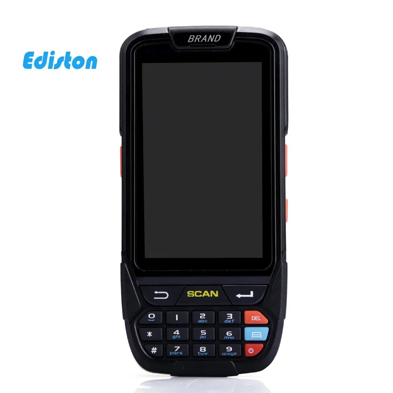 Draadloze Robuuste Data Collector Terminal Barcode Scanner Pda Android 1D Reader Met 4G/Gps