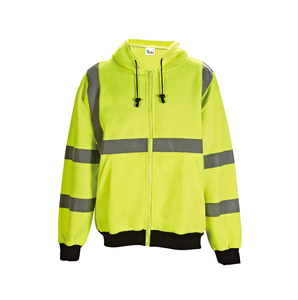Sweat-shirt à capuche réfléchissant haute visibilité - Product Image 2