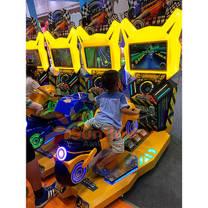 Máquina de juego de arcada de la motocicleta video juego bicicleta juego de <span class=keywords><strong>arcade</strong></span> de carreras para niños - Product Image 4