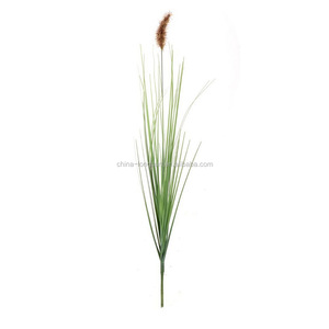 LSD-170601319 pas cher en plastique faux artificielle oignon décoration murale herbe plante artificielle avec racines - Product Image 6
