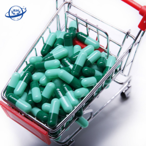 Niedriger Preis lösliche dunkelhellgrüne leere Kapsel mit LALAL-Zertifikat Größe 00 0 1 2 3 4 - Product Image 6