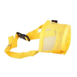 Accesorios para mascotas de seguridad suave ajustable de malla de lindo perro bozal para perros - Product Image 3