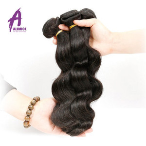 Larga Duración vendedor al por mayor trama de la máquina 100 por ciento virgen Remy Malasia del pelo humano - Product Image 3