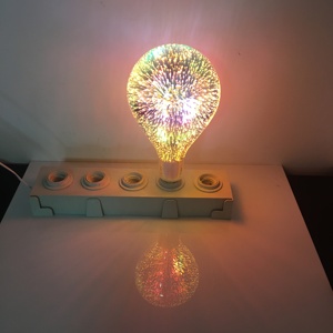 Pháo hoa LED bóng đèn A160/ps52 Globe 3D đầy màu sắc cho giáng sinh trang trí pháo hoa ánh sáng bóng đèn LED Cosmos 4 Wát E27 không thay đổi độ sáng - Product Image 6