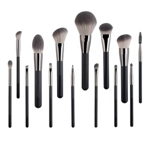 Tóc Thật/Sợi Tổng Hợp Bằng Gỗ Kit Set/Đơn <span class=keywords><strong>Oem</strong></span> Chuyên Nghiệp Chất Lượng Cao Chuyên Nghiệp Cô Gái 12 Cái <span class=keywords><strong>Make</strong></span> <span class=keywords><strong>Up</strong></span> Brushes - Product Image 2