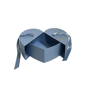 <span class=keywords><strong>Caja</strong></span> de <span class=keywords><strong>Regalo</strong></span> de Boda con Forma de Corazón Doble Abierto, <span class=keywords><strong>Caja</strong></span> de Corazón Color Durazno - Product Image 5