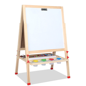 Ensemble de <span class=keywords><strong>peinture</strong></span> professionnel pour tableau à feuilles mobiles, <span class=keywords><strong>chevalet</strong></span> en bois pour enfants - Product Image 3