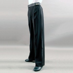 Hot Sale High Quality Spandex Boys Mens Black Latin <strong>Dance</strong> Ballroom <strong>Pant</strong> - Product Image 3