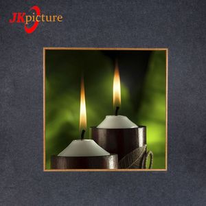 Venta caliente LED <span class=keywords><strong>arte</strong></span> pintura Zen LED Taper velas luz lienzo decoración de la pared - Product Image 2